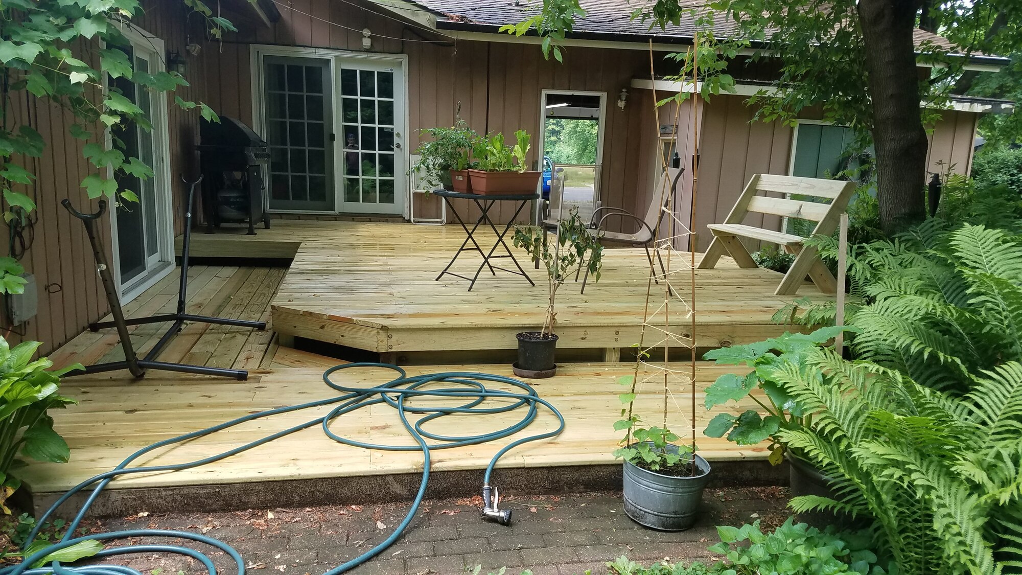 our new deck