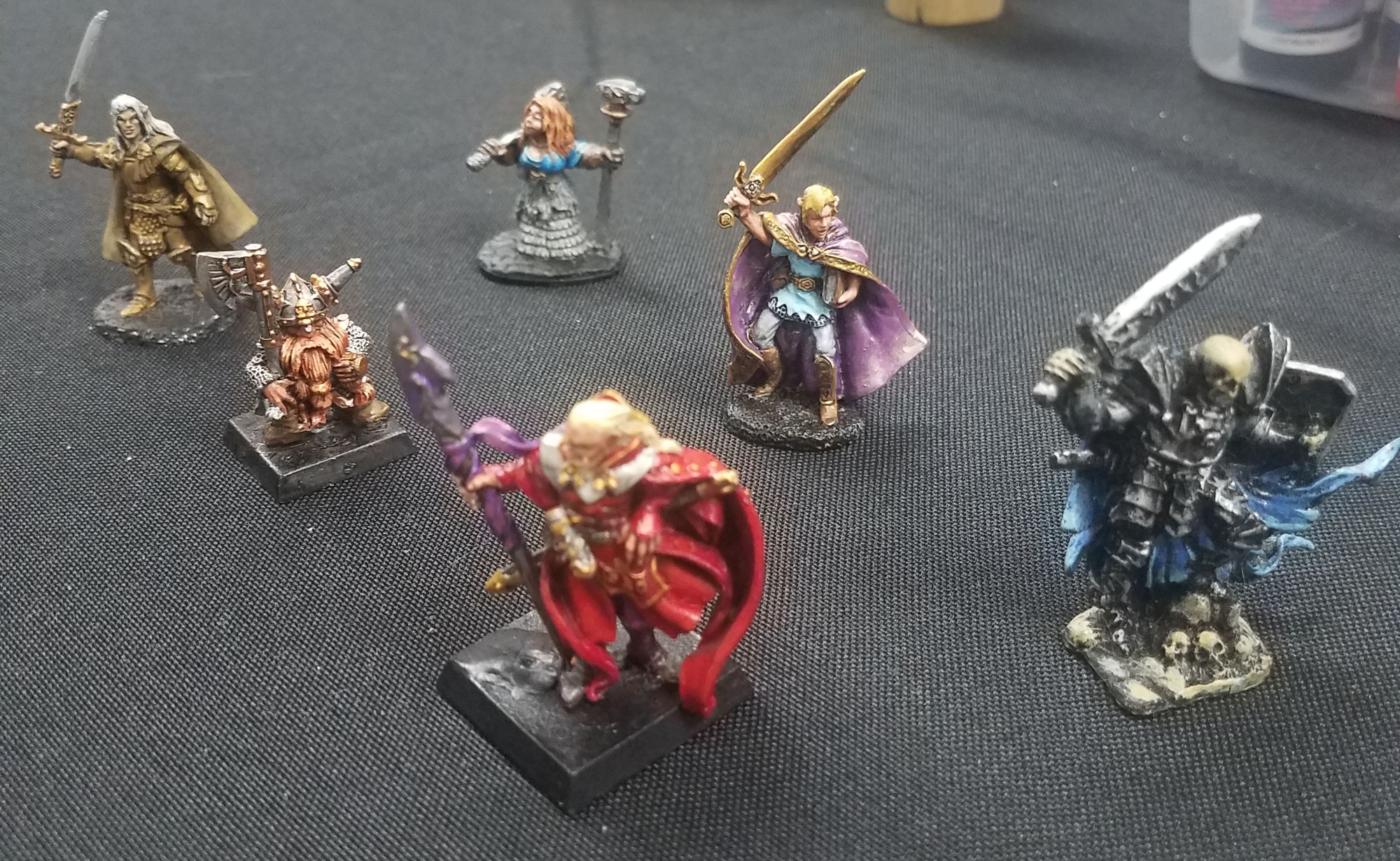 October 2021 mini painting examples